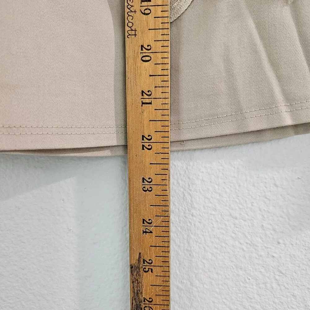 American Sz 3X Floral Rosette Appliqués Ecru Skirt Pockets Romantic Party Fairy - Picture 7 of 9